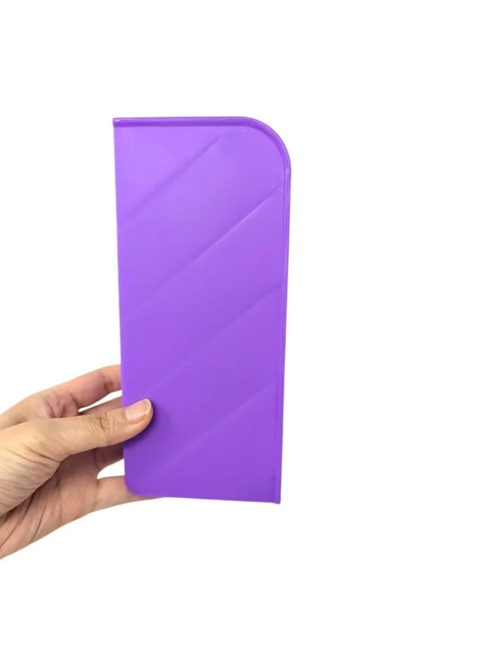 Kuromi Purple Acrylic Shaker Binder Notebook 6-Ring 2 Blind Box Pens, Pen Holder